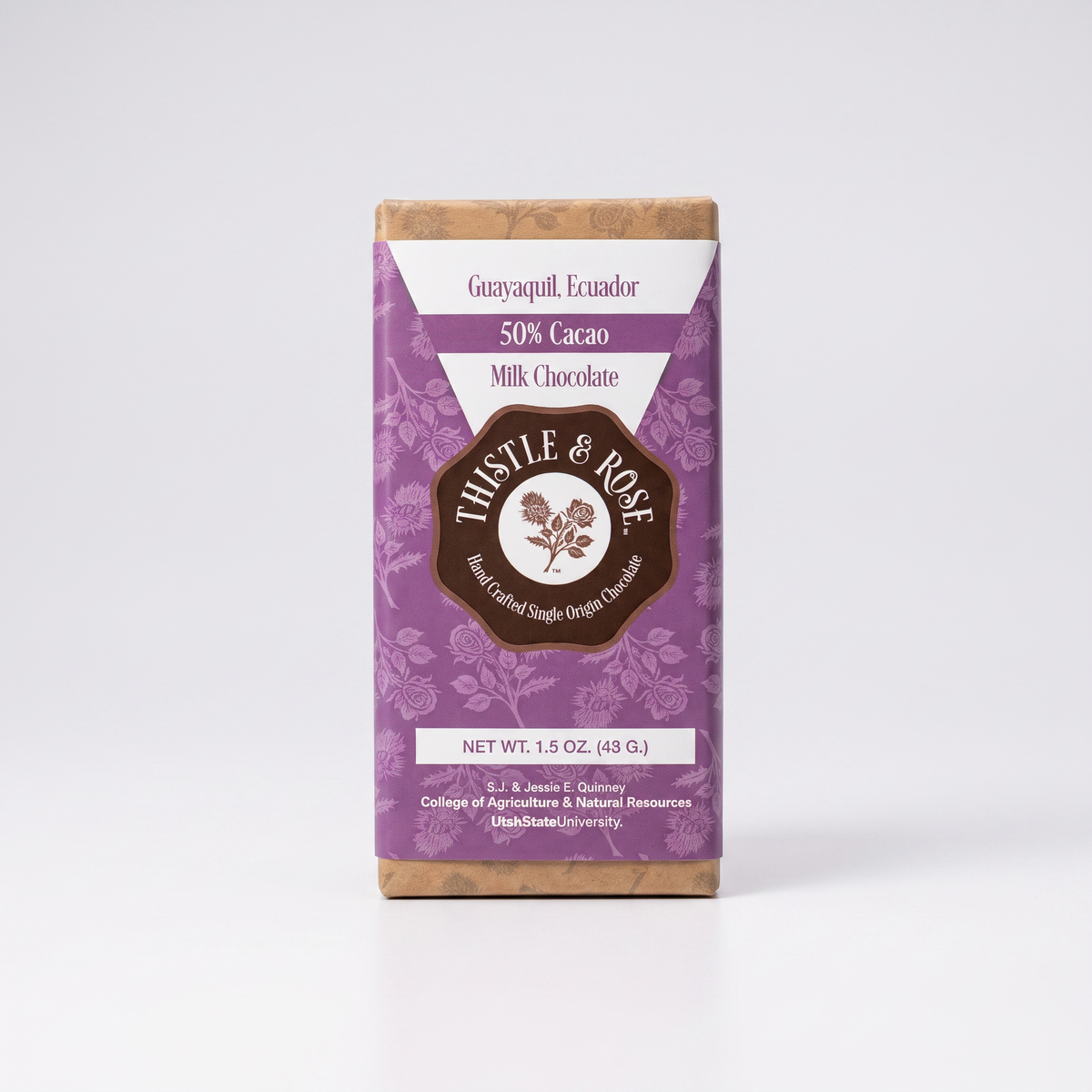 Thistle & Rose — Guayaquil, Ecuador 50% Cacao Milk Chocolate