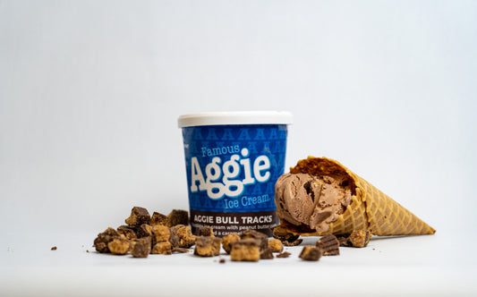 Aggie Bull Tracks Pint Cup