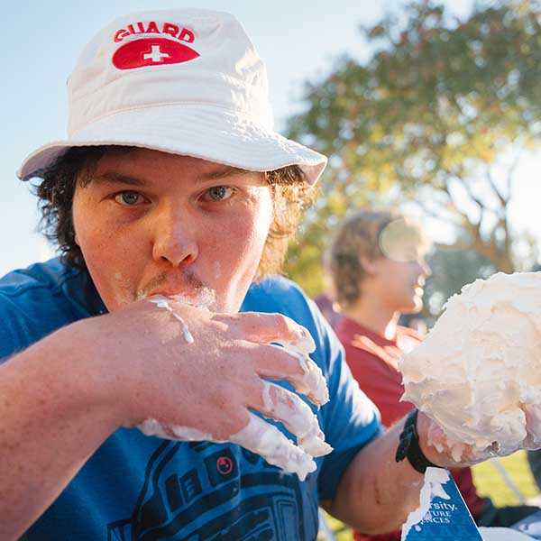 Aggie Ice Cream Eating Contest Entry