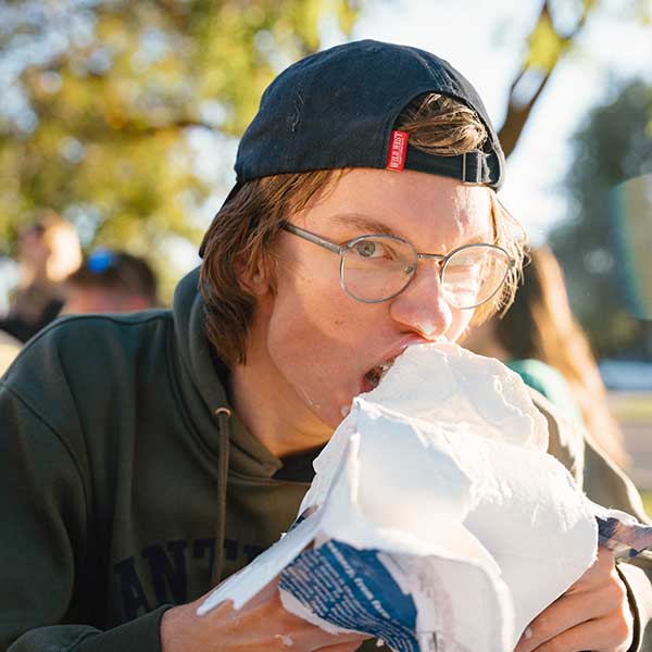 Aggie Ice Cream Eating Contest Entry