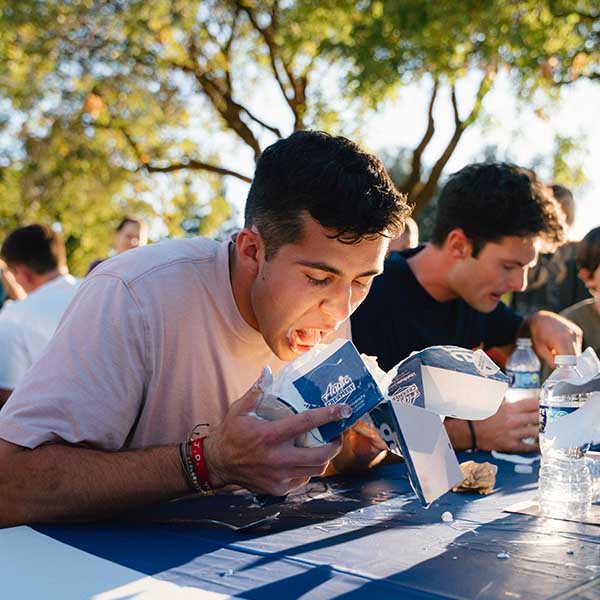 Aggie Ice Cream Eating Contest Entry