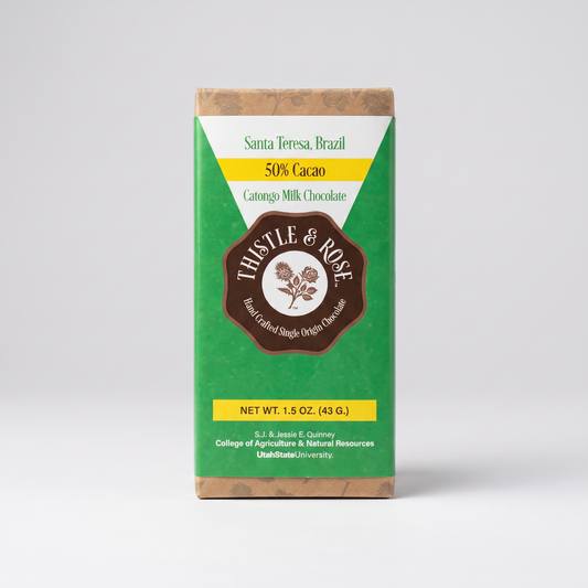 Thistle & Rose — Santa Teresa, Brazil 50% Cacao Milk Chocolate