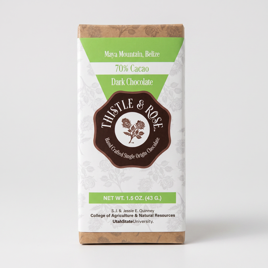 Thistle & Rose — Maya Mountain, Belize 70% Cacao Dark Chocolate